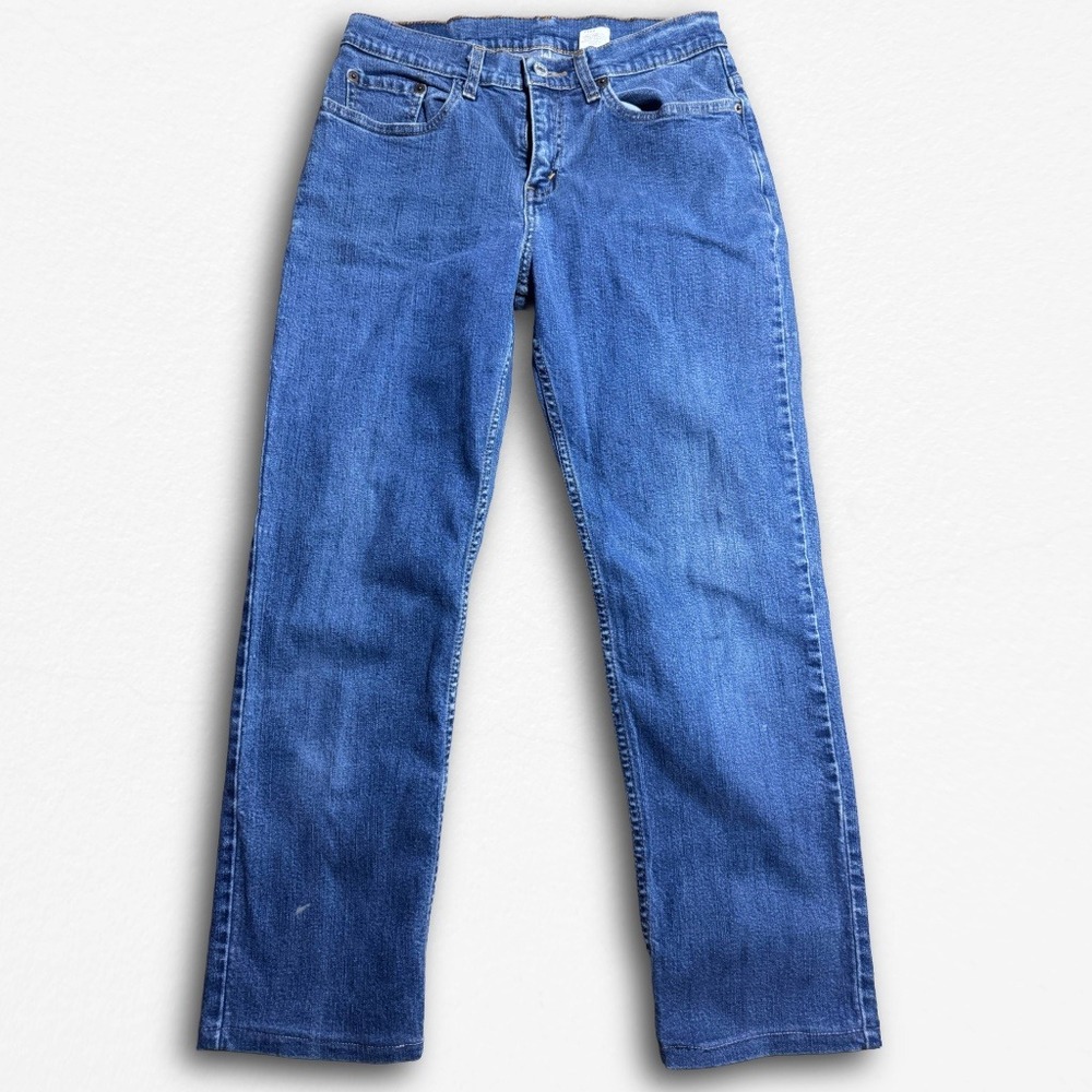 Levis 510 Women Jeans Size 6 MIS M Blue Lower Rise Slim Fit Vintage Denim Flawed